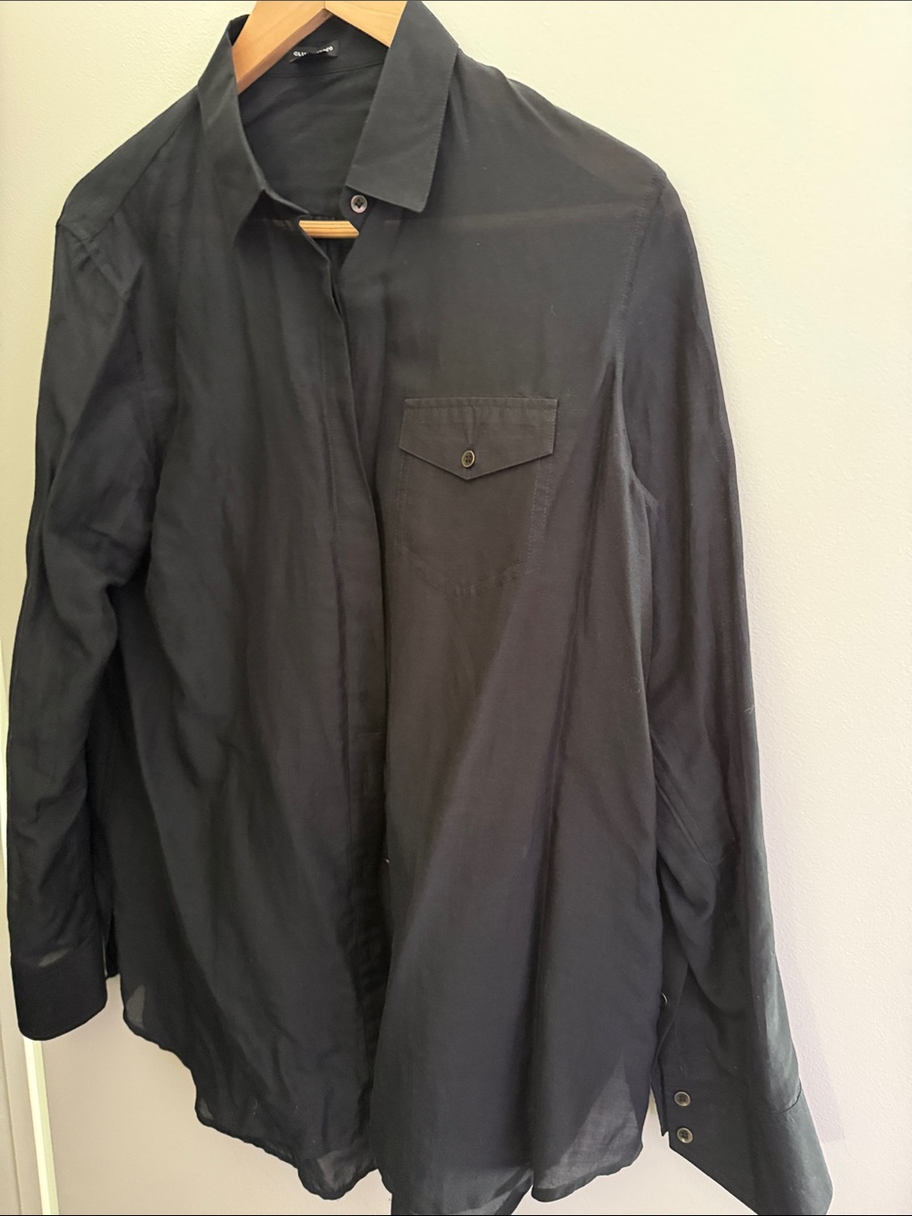 GORGEOUS LIMITED EDITION VINTAGE CLUB MONACO SIZE MEDIUM BLOUSE/SHIRT